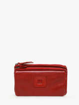 Portefeuille Leder Biba Bruin heritage BT34